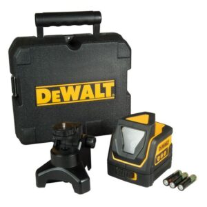 DeWALT DW0811-XJ 360 Grad Linienlaser präzise robust mit Wandhalterung + Koffer