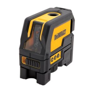 DeWALT DW0822-XJ Kreuzlinienlaser mit Lotstrahl + Wandhalterung + Transportkoffer