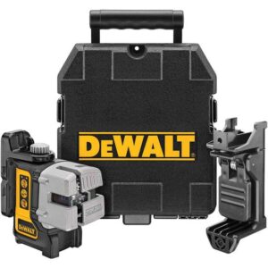DeWALT DW089K-XJ Multi Linien-Laser selbstnivellierend Kreuzlinien + Zubehör