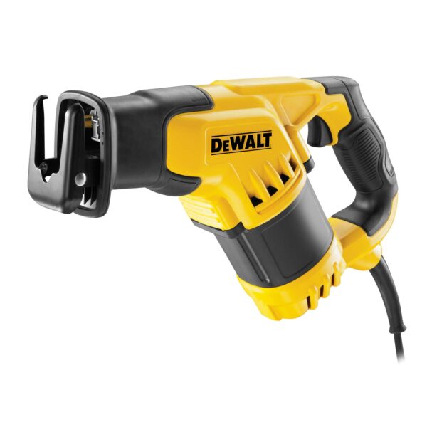 DeWalt Säbelsäge DWE357K kompakt 1050 Watt inkl. Transportkoffer, gummierte Griffbereiche bieten zusätzlichen Bedienungskomfort – Bild 2