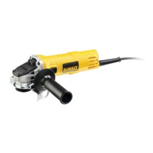 DeWALT Winkelschleifer DWE4057-QS 800 W - 125 mm - 230 V - inkl. Schutzhaube, Zusatzhandgriff, Spannmutter, Spannflansch, Montagewerkzeug