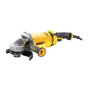 DeWALT Elektronischer Winkelschleifer DWE4557-QS 180mm 2400 Watt - inkl. Schutzhaube, Vibrationsdämpfender Handgriff - hohe Motorstandzeit