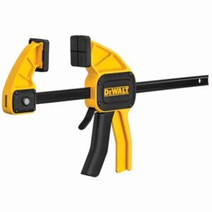 DeWALT Einhandzwinge DWHT0-83192, Einhand-Schraubzwinge, Einhandklemme, 150mm, 6IN 135kg Spannkraft