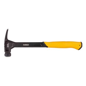 DeWALT Klauenhammer, gebogene Klaue 624g, Hammer, Seitlicher Nagelzieher, Latthammer, Zimmermannshammer, Dachdecker
