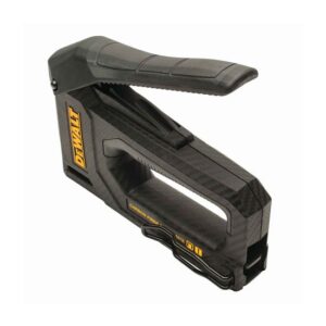 DeWALT 2-in-1 Karbonfaser Handtacker und Nagler DWHT80276-0, für 6-14mm Klammern und 12, 15mm Stiftnägel, Typ 18
