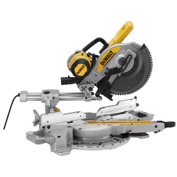 DeWALT Paneelsäge DWS727-QS 1.675W / 250mm - Kapp -/ Gehrungssäge inkl. Zubehör – Bild 2