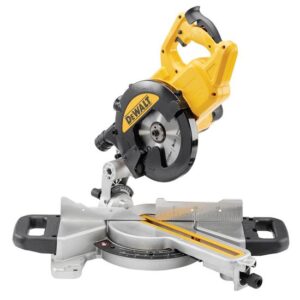 DeWALT Paneelsäge DWS774-QS - Kapp- / Gehrungssäge - Säge mit Sägeblatt Ø 216mm