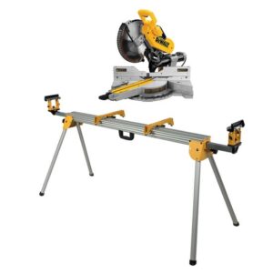 DeWALT Paneelsägen-Set DWS780KIT inkl. Universal-Untergestell DE7023 - Kappsäge