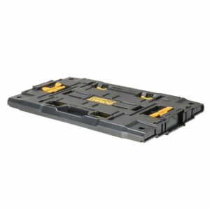 DeWALT Adapter DWST08017-1 für ToughSystem und T-STAK Werkzeugboxen & Organizer, integrierter Elektrowerkzeugehalter