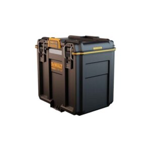 DeWALT Werkzeugbox kompakt ToughSystem 2.0 DWST08035-1, Werkzeugkoffer im Halbformat, IP65 Wasser- und Staubschutz