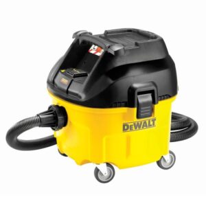 DeWALT Nass- und Trockensauger DWV901L-QS Industrie L-Klasse - Industrie-Sauger im Set inklusive Saugschlauch, AirLock Adapter und Staubsack