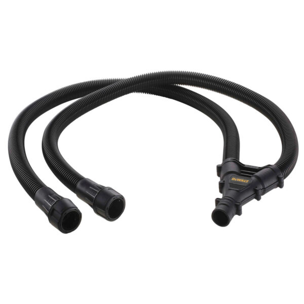 DeWalt Air-Lock Y-Adapter-Set DWV9470 für Tischkreissägen mit 2 Absaugpunkten, 32 mm Durchmesser – Bild 2
