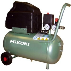 Hikoki Mobilkompressor EC68LAZ Luftkompressor Manometer Tragbarer Kompressor,integrierten Filterdruckregler, 24L