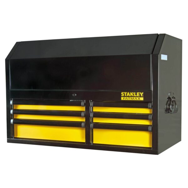 STANLEY FatMax Aufsatz FMHT0-74028 mit 6 Schubladen, verschließbar - für Werkstattwagen FatMax inklusive 2 Schlüssel und 7 rutschhemmenden Matten – Bild 2