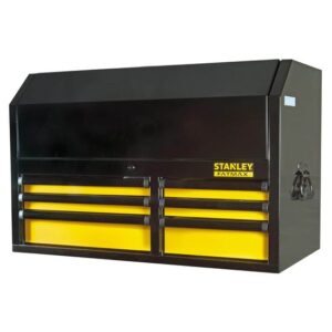 STANLEY FatMax Aufsatz FMHT0-74028 mit 6 Schubladen, verschließbar - für Werkstattwagen FatMax inklusive 2 Schlüssel und 7 rutschhemmenden Matten