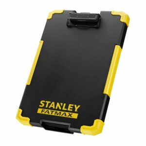 Stanley FatMax Prostack Klemmbrett FMST82721-1, klappbar, Klemmmappe, Arbeitsfläche und Aufbewahrungsmöglichkeit