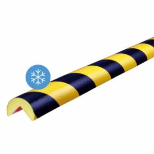 Knuffi Eckschutzprofil Typ A Frost 1 Meter, Kantenschutz, Eckschutz, Schutzprofil, Made in Germany, für frostige Umgebungen