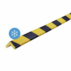 Knuffi Eckschutzprofil Typ E Frost 1 Meter, Kantenschutz, Eckschutz, Schutzprofil, Made in Germany, für frostige Umgebungen