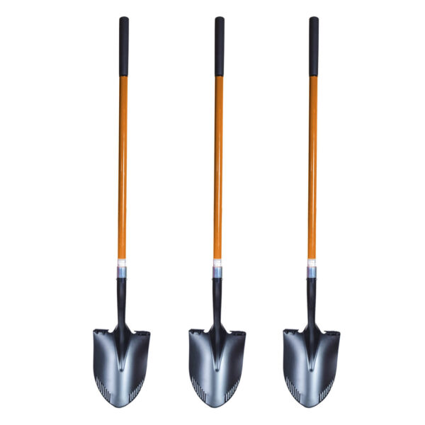 3 Stück FRONTTOOL Spatenschaufel 2in1 SET - Amerikanische Form Schaufel und Spaten in einem, die perfekte Kombination von 2 Werkzeugen – Bild 2