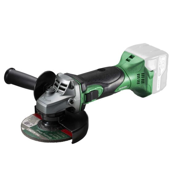 HiKOKI Akku-Winkelschleifer G18DSL2W3Z Trennschleifer, Schleifmaschine kompakt und leicht, 125mm, 18V – Bild 2
