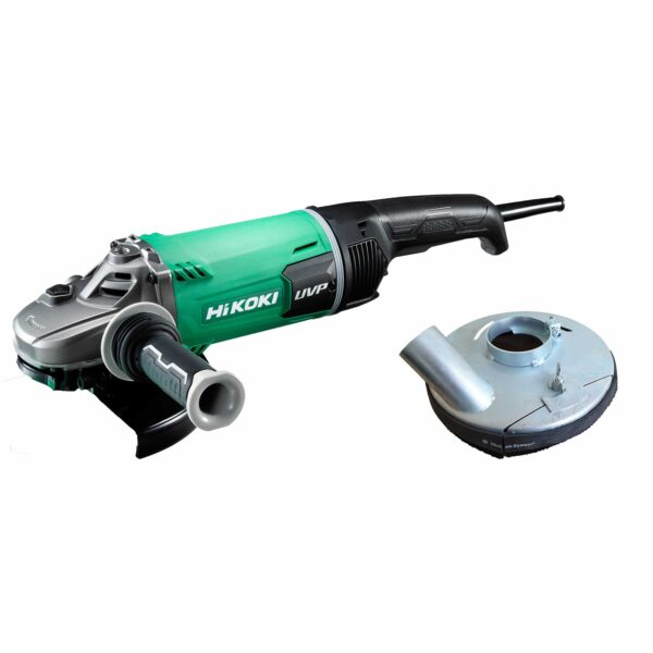 Hikoki Elektro-Winkelschleifer G23UDY2ASH - Schleifmaschine / Trennschleifer mit besonders flachem Getriebekopf – 2600W – Bild 2