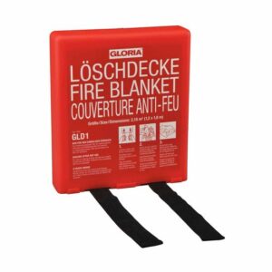 Gloria Löschdecke, Feuerlöschdecke, Fettbrand, DIN EN 1869, Glasfaser, Brandlöscher, Feuerdecke