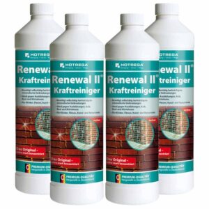 HOTREGA Renewal II Kraftreiniger 1 Liter - Steinreiniger Profi Konzentrat - für bis zu 100 m²