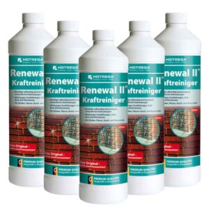 HOTREGA Renewal II Kraftreiniger 1 Liter - Steinreiniger Profi Konzentrat - für bis zu 100 m²