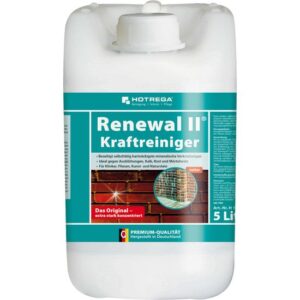 HOTREGA Kraftreiniger Renewal II Gebinde - Reinigungskonzentrat, Fliesenreiniger, Steinreiniger, Grundreiniger