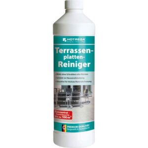 HOTREGA Terrassenplatten Reiniger - Reinigung für Terrasse und Balkon - Schutz vor Neuverschmutzung 1 Liter
