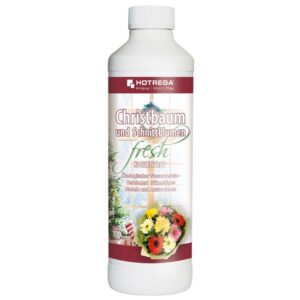 HOTREGA Wasserzusatz Christbaum & Schnittblumen fresh Konzentrat 500 ml, verbessert Wasser- und Nährstoffaufnahme