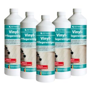 HOTREGA PU-Reiniger - Vinyl Pflegereiniger 1 Liter - PUR-Reiniger, Designbelag, Gummi-, Kautschuk-, Polyolefinböden