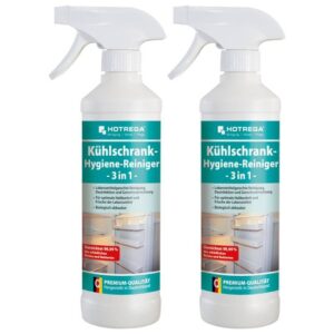 HOTREGA Kühlschrank Hygiene Reiniger 3in1 500ml - zur Reinigung und Desinfektion