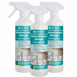 HOTREGA Küchenfronten-Reiniger Hochglanz 500ml - Küchenreinigung, Küchenreiniger, Intensivreiniger, Frontenreiniger