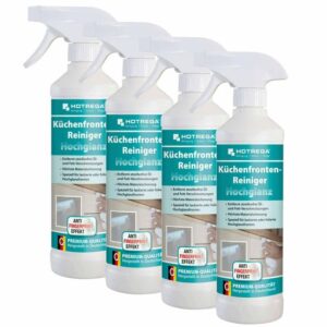 HOTREGA Küchenfronten-Reiniger Hochglanz 500ml - Küchenreinigung, Küchenreiniger, Intensivreiniger, Frontenreiniger