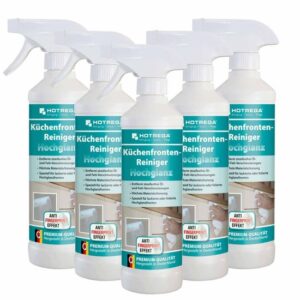 HOTREGA Küchenfronten-Reiniger Hochglanz 500ml - Küchenreinigung, Küchenreiniger, Intensivreiniger, Frontenreiniger