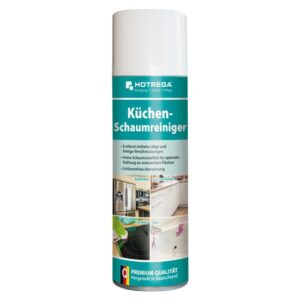 HOTREGA Küchen-Schaumreiniger 300 ml, Allzweckreiniger, Universalreiniger, schlierenfrei, haftstark