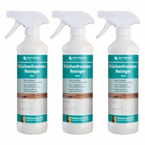HOTREGA Küchenfronten-Reiniger matt 500 ml, Küchenreiniger, Entfetter, streifenfrei