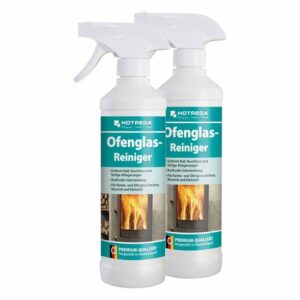 HOTREGA Ofenglas-Reiniger 500 ml, Kaminscheibenreiniger, Kaminreiniger, Glasreiniger