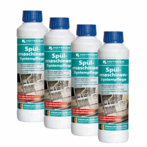 HOTREGA Spülmaschinenreiniger Spülmaschinen Systempflege 250 ml - Entkalker, Pflege, Spülmaschinenpflege