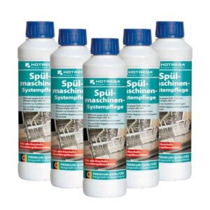 HOTREGA Spülmaschinenreiniger Spülmaschinen Systempflege 250 ml - Entkalker, Pflege, Spülmaschinenpflege