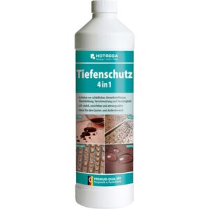 HOTREGA Tiefenschutz Imprägnierung 4in1 1 Liter, Holz, WPC, Stein, Textil - lösemittelfrei