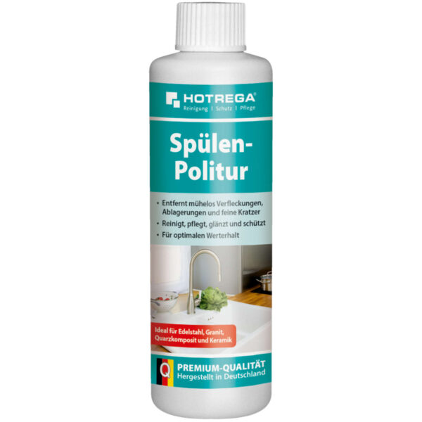 HOTREGA Spülen-Politur 250 ml - Küchen-Spülen Spezial-Politur, Reinigung Pflege – Bild 2
