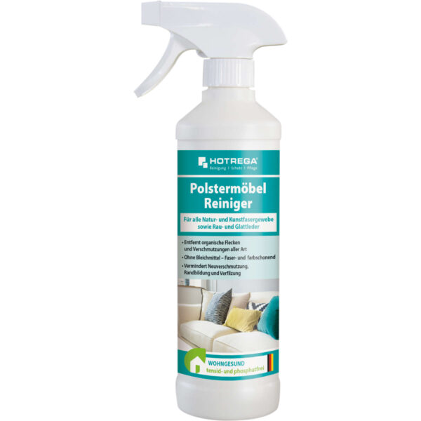 HOTREGA Polstermöbel Reiniger 500 ml, Leder, Textil, Kunstfaser, Möbelreiniger – Bild 2