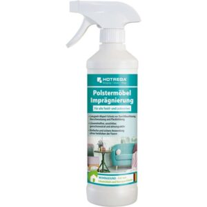 HOTREGA Polstermöbel Imprägnierung 500 ml, Fleckschutz, Textil, Leder, Abperlschutz