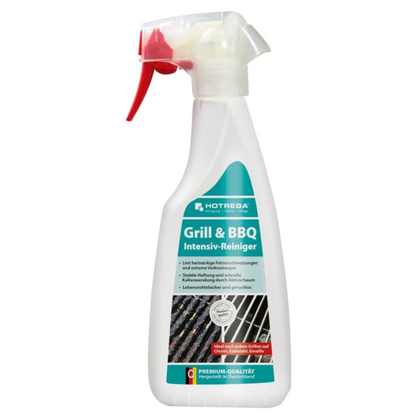 HOTREGA Grill- und BBQ-Intensiv-Reiniger 500 ml, Backofenreiniger, Grillreiniger, nicht brennbar – Bild 2