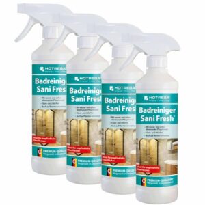 HOTREGA Badreiniger Sani Fresh 500 ml - Fliesenreiniger, Sanitärreiniger, Armaturenreiniger