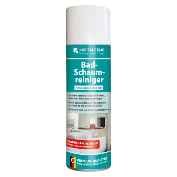 HOTREGA Bad-Schaumreiniger 300 ml, Universalreiniger, Allzweckreiniger, Sanitärreiniger, haftstark – Bild 2