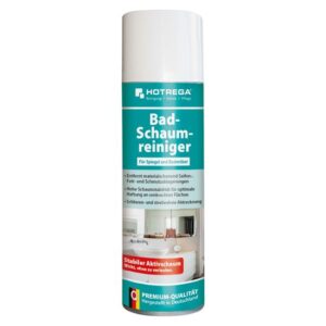 HOTREGA Bad-Schaumreiniger 300 ml, Universalreiniger, Allzweckreiniger, Sanitärreiniger, haftstark