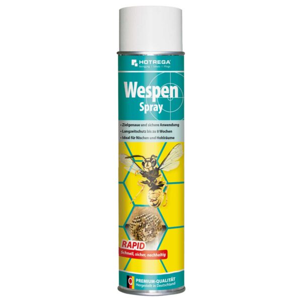 HOTREGA Wespen Spray 600 ml mit Sprühröhrchen, Insektenspray, mit Langzeitwirkung – Bild 2